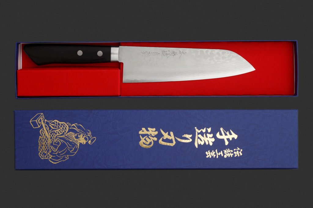 Japoniškas Virtuvinis Peilis Santoku 170 mm